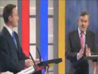 Gordon Brown Agrees With Nick Clegg In The Leaders Debate