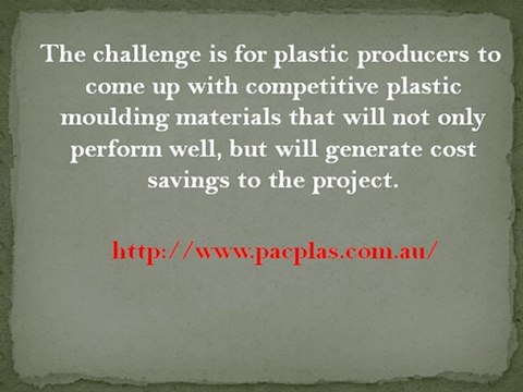 Industry Sees Increasing Demand for Plastic Mouldings in Construction