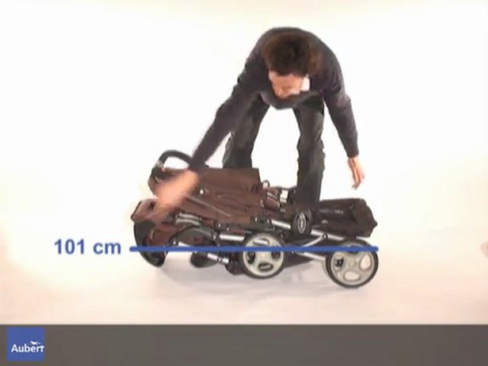 Poussette Stadium Duo de Graco - Pliage