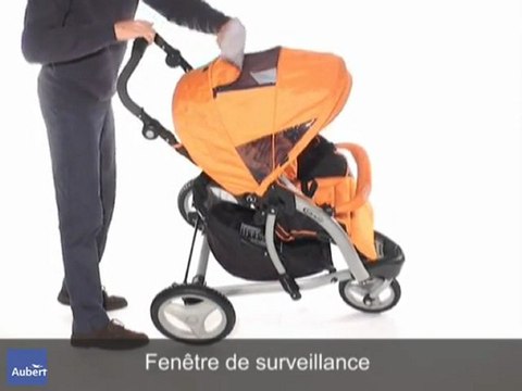 Poussette Trekko de Graco - Capote et rangement