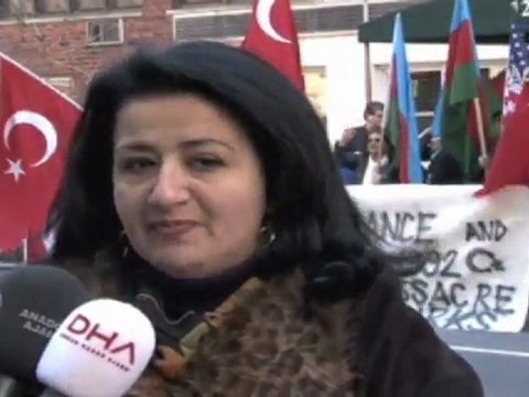 Hocalı Katliamı protestosu