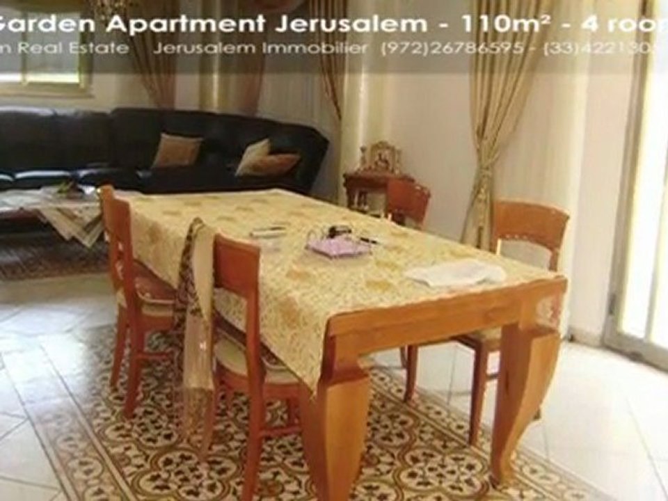 170 Garden apartment for sale in Baka in Arabstyle house, Je