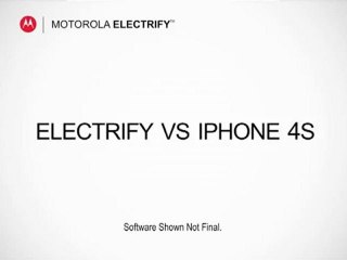 MOTOROLA ELECTRIFY with Voice Actions vs iPhone 4S with Siri