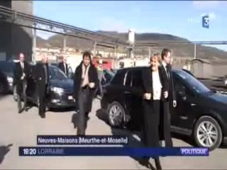 Déplacement avec Pierre Lellouche en Lorraine sur la compétitivité internationale de nos entreprises