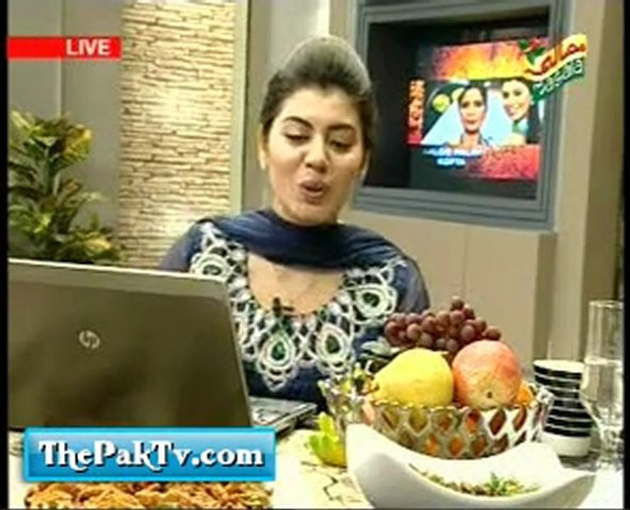 Handi Zubaida Tariq 28th Feb 2012[Sweet Brown Chicken] Prt 3