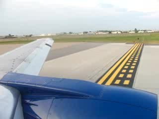 Décollage en 737-500 de Canjet YUL-YHZ