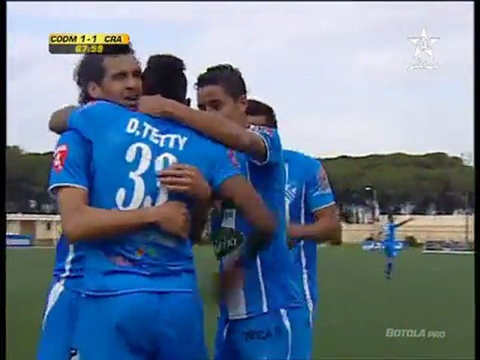 tetty desire innocent le BUTEUR du CHABAB RIF D HOCEIMA  ligue1 MAROC
