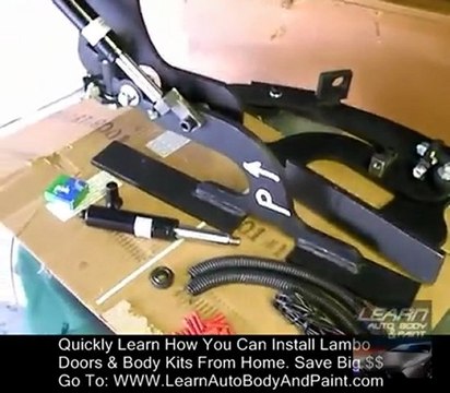 Install Vertical Doors - Install Lambo Doors From Home!