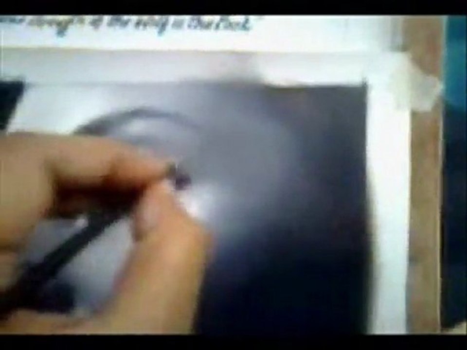 Kate Winslet Portrait Painting Dry Brush Method - 3gp Part Third Final