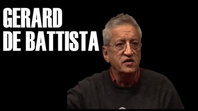 Gérard de Battista aux Jeudis de l'ESRA