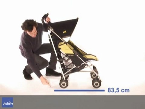 Poussette Quest Sport de Maclaren - Dépliage