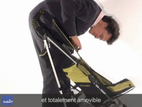 Poussette Quest Sport de Maclaren - Capote et rangement