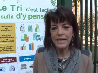 Opératon tri selectif quartier de l'Ariane le vendredi 24 février 2012