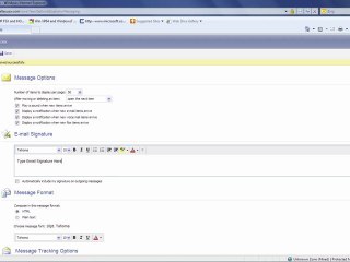 Managing Outlook Web Access