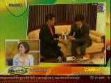 Channel 3 TV - Lee Min Ho on Morning News program in Thailand 28.02.2012