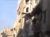 فري برس   حمص باباعمرو آثار القصف الوحشي على الحي 28 2 2012