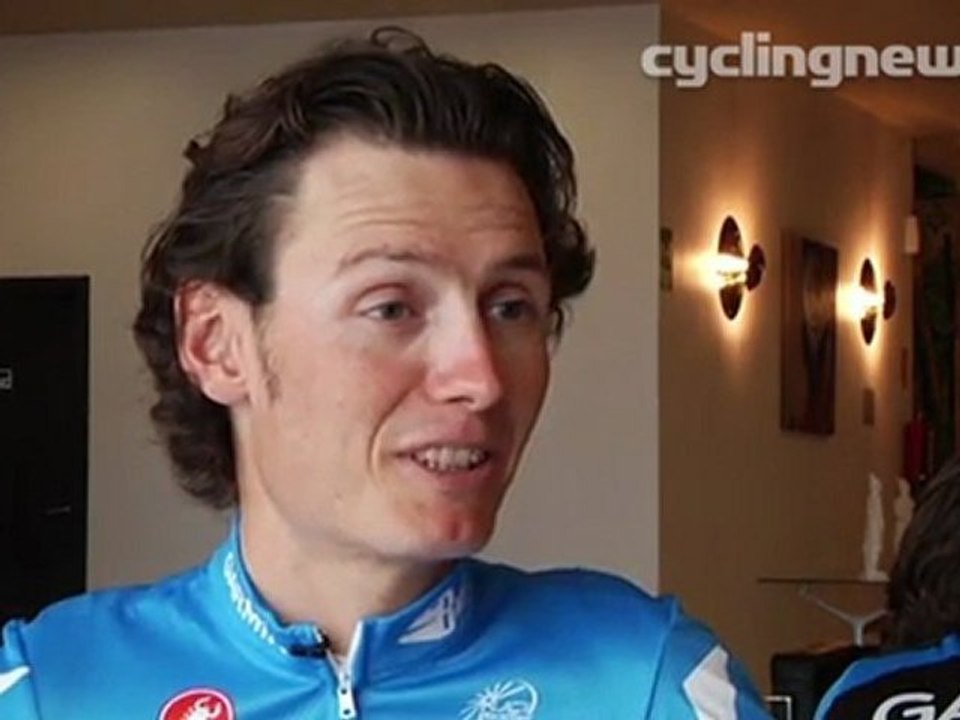 Johan Vansummeren at Garmin-Barracuda January 2012 training camp: Part 1