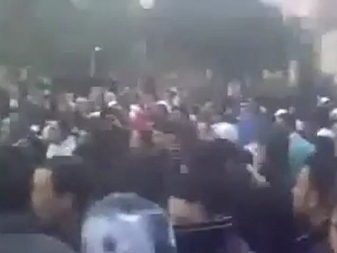 فري برس حلب مظاهرة كلية الهندسة التقنية 27 2 2012