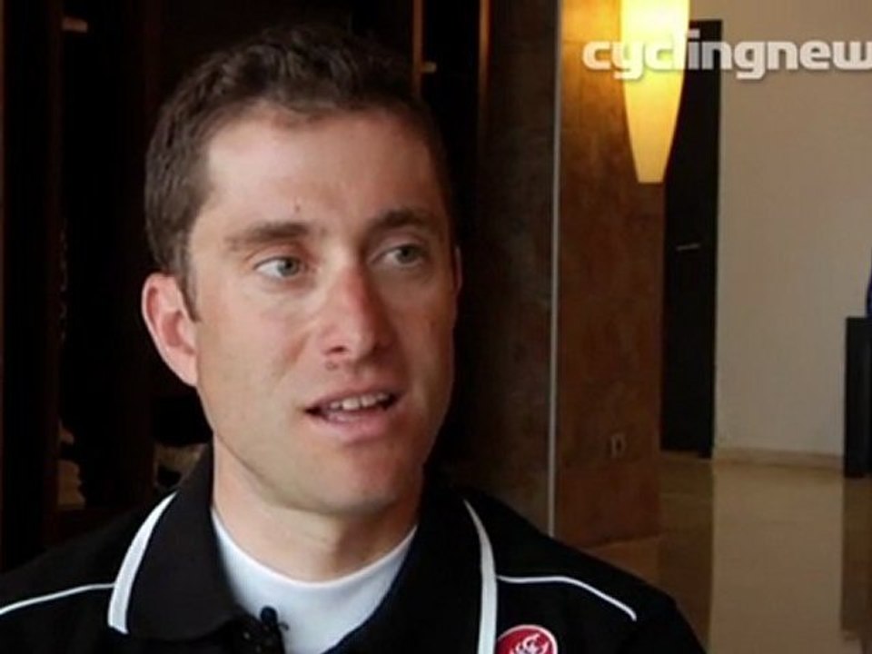 Christian Vande Velde at Garmin-Barracuda January 2012 traning camp - Part 2