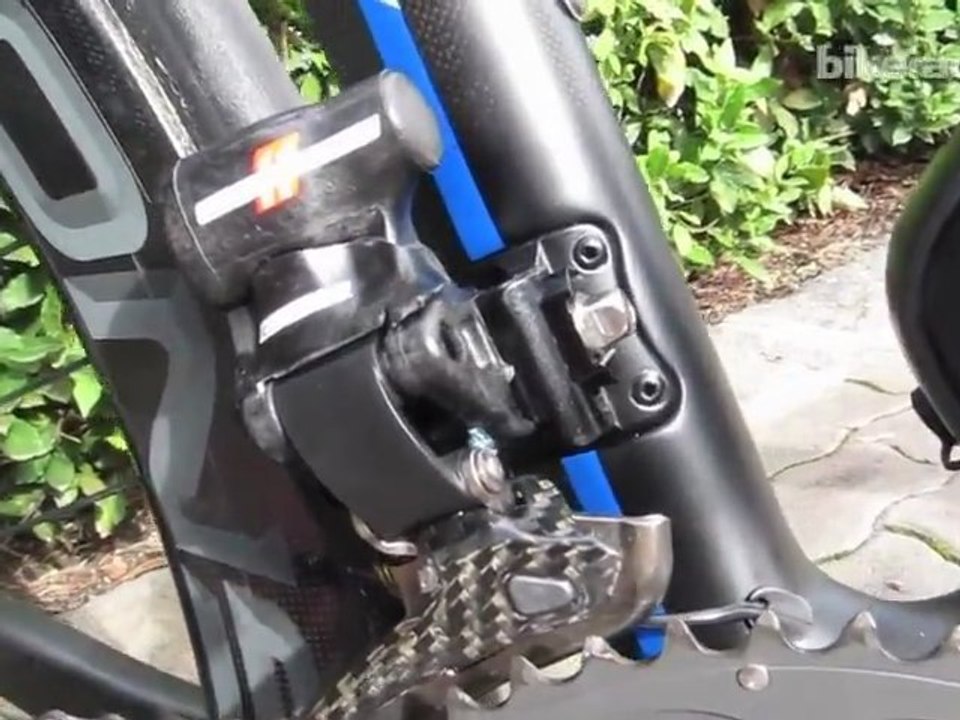 Campagnolo Super Record EPS electronic: Static component montage