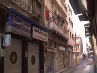 فري برس حمص  الحمدية اثار الدمار 27 2 2012