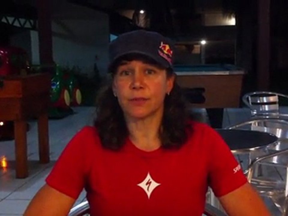 Rebecca Rusch on the eve of La Ruta