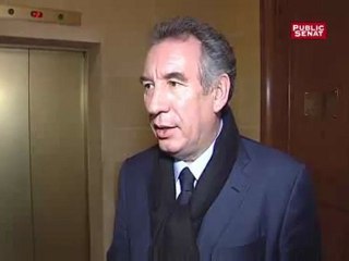 François Bayrou compte ses voix au Sénat
