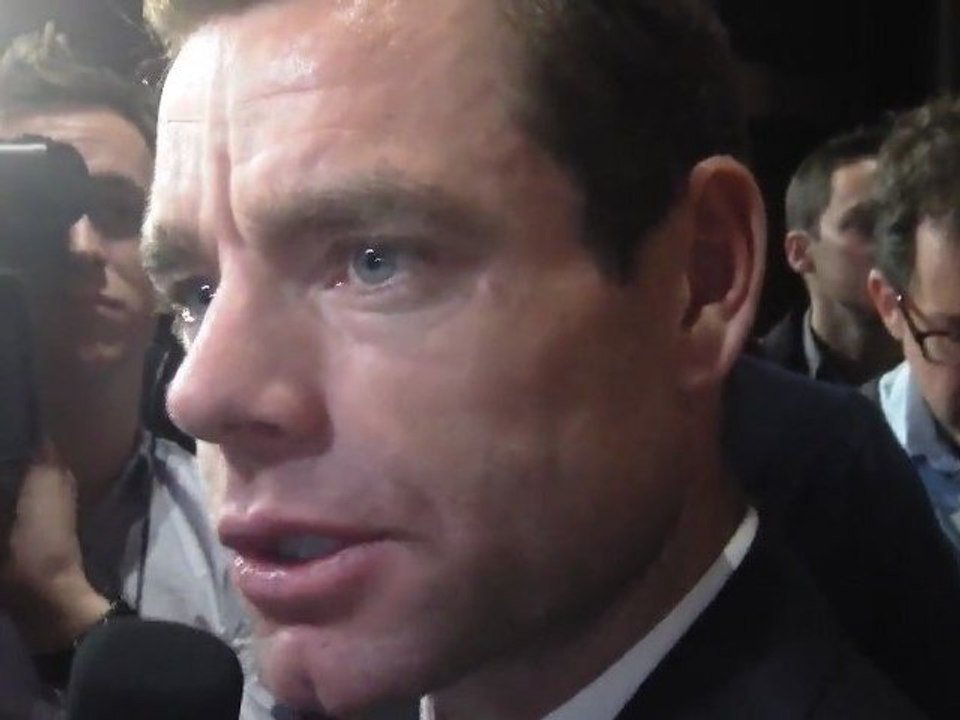 Cadel Evans on the Tour de France 2012 route