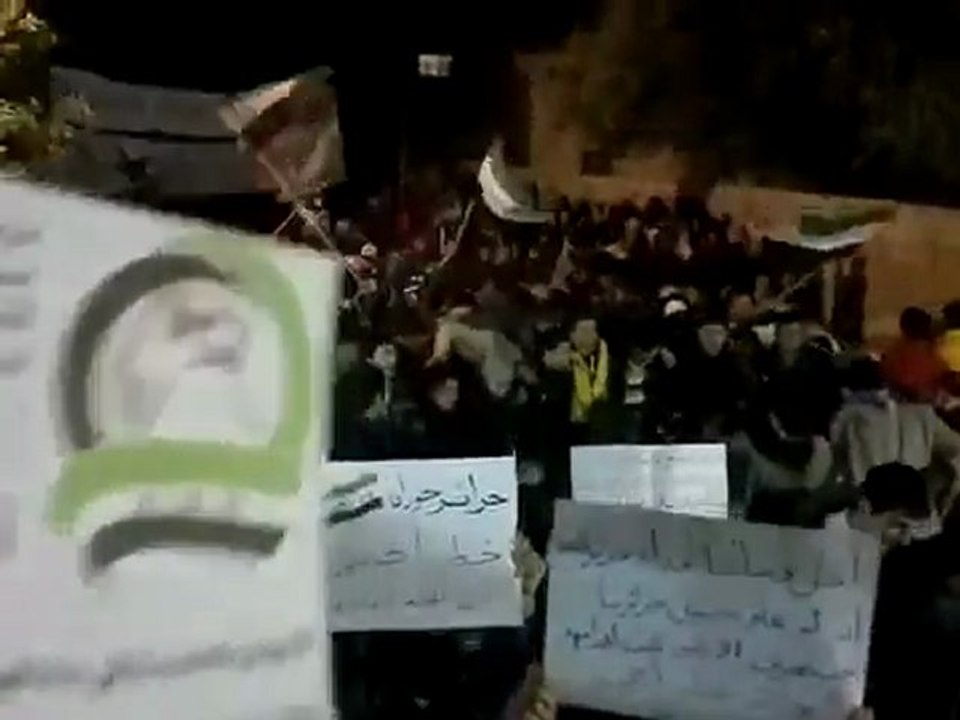 فري برس  مسائية درعا المحطة طريق السد  27 2 2012 ج1