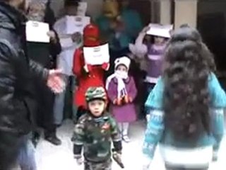 فري برس  حمص مركز اقتراع الحرية كرم الزيتون 26 2 2012