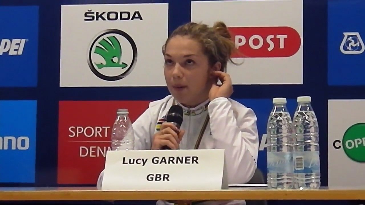 Garner on gold at the World Road Championships