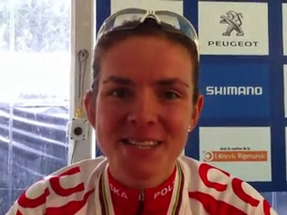 Maja Wloszczowska after MTB World Championships