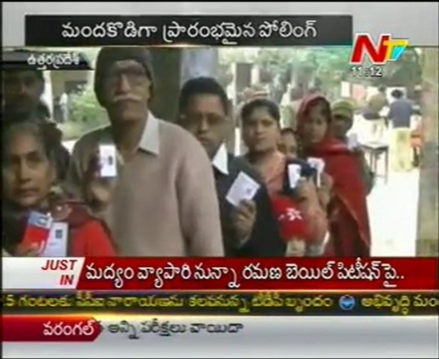6th Phase Polling Begins In UP