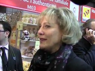 SIA 2012 : Le vin de Toul a les faveurs de Nadine Morano