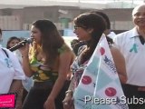 Lusty Babe Sophia Strikes Poses With Flag At Lavasa Women's Drive 2012