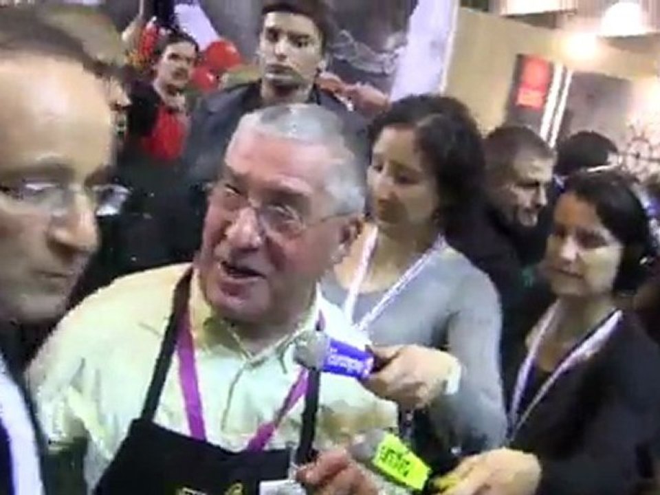 SIA 2012 : Fin d'une journée marathon pour François Hollande