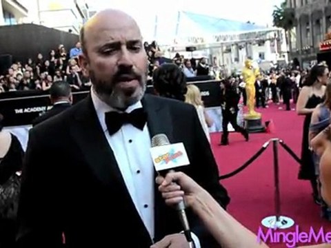 Mark Bridges at the 84th Academy Awards Red Carpet