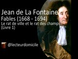 Fables de La Fontaine - Le rat de ville et le rat des champs