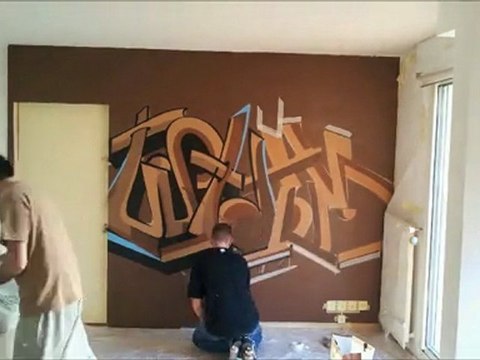 Gé èr a, ef i ti. Apprend le graffiti dans ton salon avec tonton