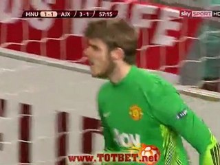 Манчестер Юнайтед - Аякс (1-2) 23.02.2012