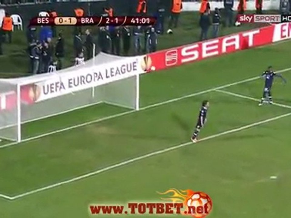 Бешикташ - Брага (0-1) 23.02.2012