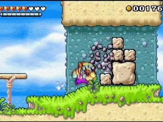 Walkthrough Wario Land 4 (02) : On se croirait à Hawaï !