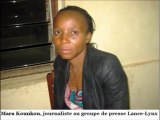 Mara Kounkou, journaliste au groupe de presse Lance-Lynx, donne des explications sur le refoulement brutal dont-elle a été victime à la BCRG