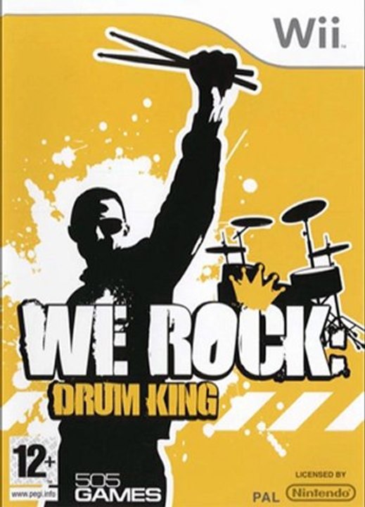 We Rock Drum King Wii Game ISO Download (EUR) (PAL)