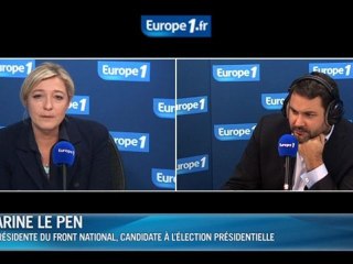 "Marine Le Pen, si vous êtes élue présidente…"
