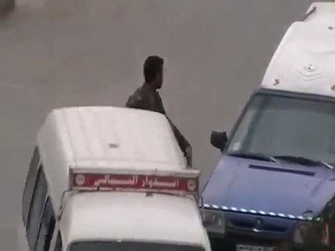 فري برس دمشق القابون الامن يطلق النار اثناء دفن الخائن فراس عوض