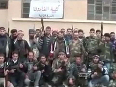 فري برس إنشقاق النقيب المظلي عبد الله محمد عز الدين 28 2 2012