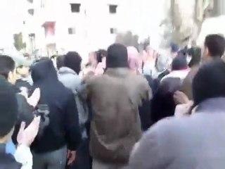 Скачать видео: فري برس  ريف دمشق مظاهرة أحرار جديدة عرطوز حي البلد 28 2 2012 ج2