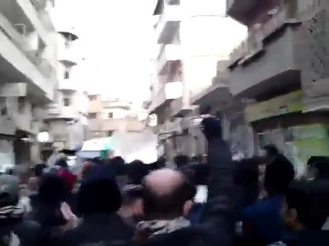 فري برس مظاهرة أحرار جديدة عرطوز حي البلد 28 2 2012 ج1