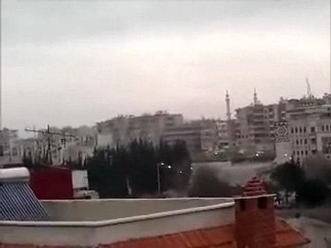 فري برس حماة اطلاق رصاص كثيف على حي الحميدية 28 2 2012